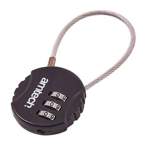 Amtech 3 digit combination cable lock stock code T1154. Forgot .